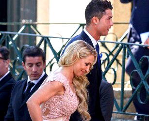 Photos: Ronaldo, Deco, others attend Mendes’ wedding