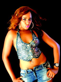 Rukky Sanda courts trouble with boobs-revealing top