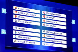 Champions League draw smiles on Barca, Man Utd