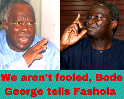 Bode George blasts Fashola over alleged N78m website scam