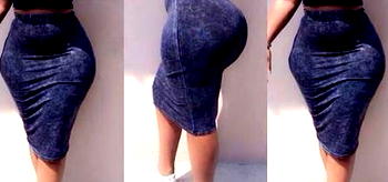 My bum’s too big!