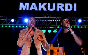 2Face, Faze reunite at Makurdi Music Star Trek