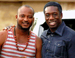 American ‘Hotel Rwanda’ star Kazin on location in Asaba
