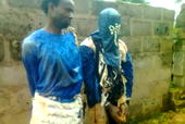 Police arrest two masquerades for stealing N57,000