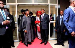 Zambian President, Osinbajo,  laud Dangote on African expansion