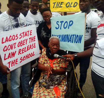 Nonagenarian battles Ambode over withheld schools