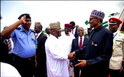 Photos: Buhari arrives Abuja from 70th UNGA in New York