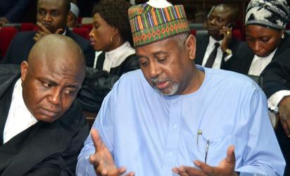 Dasuki Sambo Dasuki queries order allowing FG to shield witnesses’ identities, asks court to stop trial