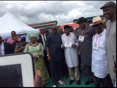 Jonathan, Fayose meet at Bayelsa gov primary