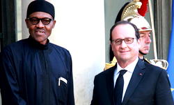 Buhari hosts French president, Hollande, Biya, Others at Abuja security summit