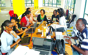 Women planning to pip men on the net