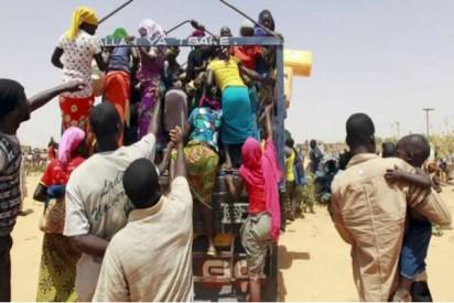 70 trucks of grains for Adamawa Boko Haram victims lost in transit