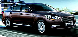 Kia joins big league with armoured Quoris