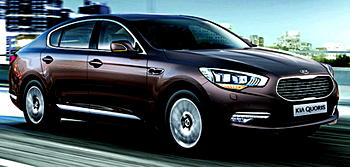 Kia joins big league with armoured Quoris