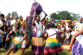 African Magic, masquerades end Badagry festival