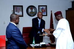 Photos: Saraki receives ministerial list