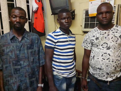 Robbery suspect, accomplices arrested during quarrel over sharing of ...