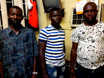 Robbery suspect, accomplices arrested during quarrel over sharing of loot