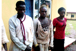 Masquerades nabbed for theft, torture of victims