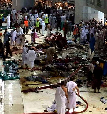 Saudi crane collapse: Buhari directs Foreign Affairs Ministry, embassy to secure Nigerian pilgrims