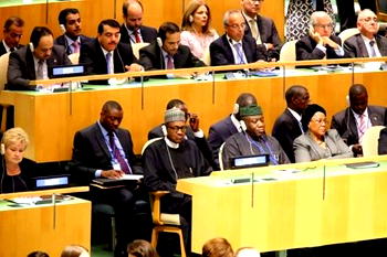 Buhari urges world leaders to conquer hunger, others by 2030