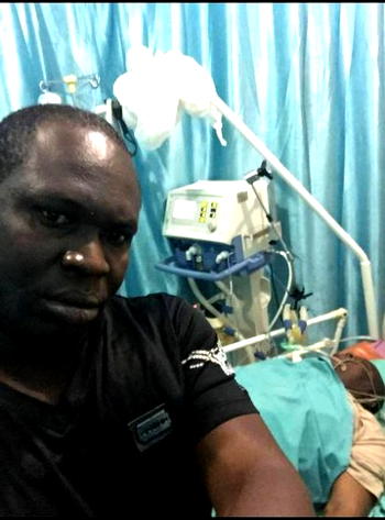 Photo: DSP Alamieyeseigha last moments in hospital