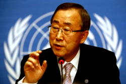 Chibok girls: Ban rallies aid for Nigeria