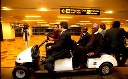 Photos: Buhari in India for 4-day working visit