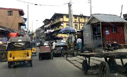 Isale Eko landscape of rickety buildings