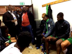 Pinnick to Eagles: Forget Enyeama/Oliseh saga, beat Cameroon
