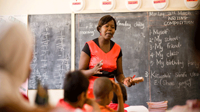 Nigerian teacher: A poorly paid professional expected  to deliver gold