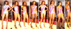 Video: Bikini clad lady halts traffic in Lagos