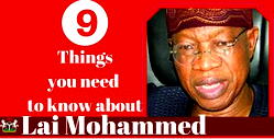 Ministerial Nominee: NINE things you need to know about Lai Mohammed
