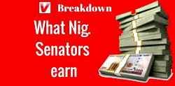 Breakdown of what Nigerian senators, Reps earn