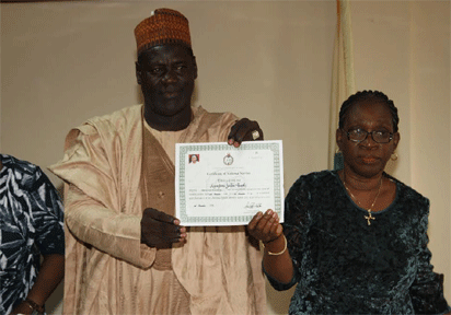 FG unveils new NYSC certificates