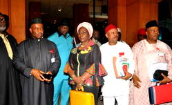 PDP senators walk out as Amaechi is confirmed