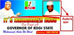 Kogi polls: It’s Audu’s son or nobody, lawmakers tell APC
