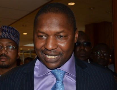 Abubakar Malami SAN at the Senate for Ministerial Screening . Photo by Gbemiga Olamikan e1448015851857 Judicial interference: COSON wants Buhari to sack Malami