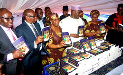 Photos: Atiku, others at book lunch on HID Awolowo