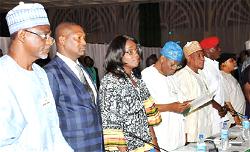 Buhari swears in Ministers