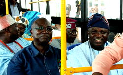Photos: Ambode, Tinubu commission Mile 12-Ikorodu BRT Extension