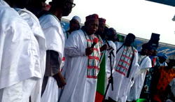Kogi 2015: Buhari absent at APC ‘grand rally’