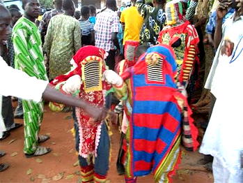 Masquerades invade mosque, attack Muslims, destroy mosque, properties