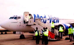 Hundreds escape suffocation as Med-View plane malfunctions