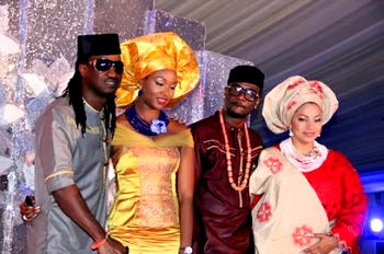 Psquare’s wives hail duo @ 34