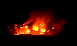 Midnight horror: One feared dead, four building razed in tanker explosion