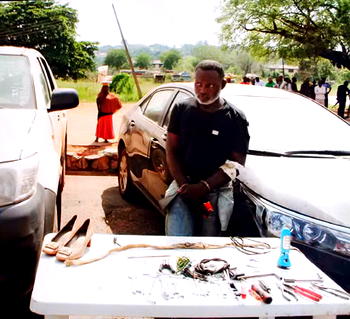How police arrested alleged  cross-border robbery gang