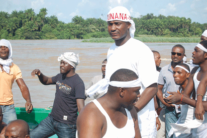 Ex militants at the Gbekebo Ex-militants lampoons PANDEF, drums support for PNDPC