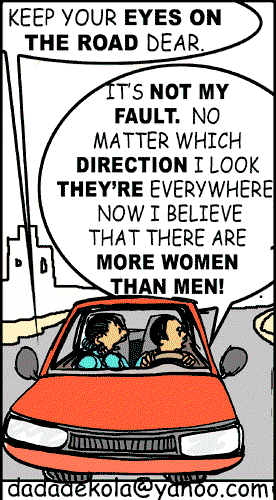 Eyes on the road