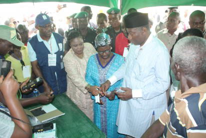 Jonathan makes case for credible electoral processes